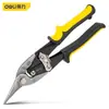 Tijeras de Aviación de Cabeza Recta/Cabeza Izquierda para Charcutería/Deli Autorizadas por la Marca (Amarillo) 10pulgadas Dl20030 Dl20031