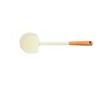 Espátula de cogumelo transfronteiriça, espátula de silicone com cabo de madeira, espátula de cozinha profissional para fritar e saltear, espátula e colher antiaderentes para uso doméstico