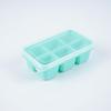 Conjunto de 6 Bandejas de Gelo Mais Vendido da Amazon Caixa de Gelo Quadrada Molde de Bola de Gelo Redonda de 6 Cavidades Silicone Caixa de Cubos de Gelo Congelados