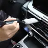 Cepillo Suave para Eliminar Polvo del Ventilador de Aire Acondicionado del Coche Transfronterizo, Cepillo Suave de Doble Cabezal para Ranuras Interiores, Cepillo Limpiador de Interiores de Coche