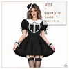 Vestido Lolita Preto Europeu e Americano Subcultura Gótica Escura Roupa para Performance de Canto Renda Garota Picante Doce Cool Y2K