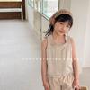 2026 Huzhou Zhili Ropa Infantil Verano Nueva Ropa de Verano para Niñas Estilo Coreano Camisa sin Mangas Camisa Estilo Verano 6213