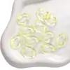 Hebilla de Cadena Abierta Colorida Acrílica DIY Hebilla Transparente de Color Sólido Accesorios para Pulseras Collares Joyería Hechos a Mano DIY