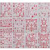 Adhesivo para Uñas de Arte de Amor para el Día de San Valentín Adhesivo Impermeable para Uñas de Arte Calcomanía Decorativa Romántica para Uñas de Niña para el Día de San Valentín