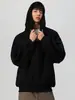 Sudadera cárdigan para hombre estilo callejero americano, nueva sudadera chaqueta casual versátil holgada vintage de moda otoño/invierno 2026