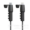 Protector de cable de datos de silicona, 20ª generación, proporciona cobertura total, previene roturas y protege la interfaz del cable de carga del polvo