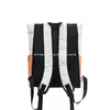 Mochila de Papel Kraft Transfronteriza Bolso Escolar de Papel Dupont Regalo Corporativo Bolso para Computadora Tyvek Fábrica de Personalización