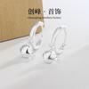 2023 nuevos y lindos pendientes con hebilla de oreja de pez, pendientes cortos con personalidad creativa, pendientes de regalo de cumpleaños para mujer que combinan con todo