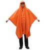 Capa Impermeable Poncho Tres en Uno Impermeable Senderismo Exterior Multifuncional Capa Impermeable Fácil de Llevar Lona Alfombra