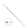 Conjunto de 14 Peças de Aço Inoxidável para Piercing de Orelha (Stud de Osso com Zircônia), Piercing Corporal com Barra Reta para Lábio, Piercings de Nariz