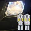 Carro LED T10 5730 5630 6SMD decodificação largura indicador luz W5W placa lâmpada luz de leitura