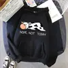 Sudadera de Vaca Unisex Divertida Estética Y2K Patrón de Anime Estilo Europeo y Americano