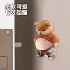 Lindos y Creativos Pegatinas Anti-Colisión para Pellizcar la Panza de Cachorro Shiba Inu para Alivio del Estrés, Decoración de Coche y Hogar, Amortiguadores para Manijas de Puerta