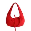 Moda de Alta Gama de Nicho para Niñas, Casual y Sencilla, Bolso de Muñeca con Lazo de Moda y Versátil, Bolso Cruzado de un Solo Hombro