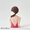 Decoração de Bolo Dia das Mães 2026 Ornamento Laço de Pérola Vista Traseira Feliz Dia das Mães Inserção de Acrílico