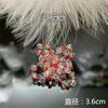 Roupas decorações decote em V cristal pequenas flores decalques de casamento materiais roupas decorações acessórios acessórios