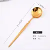 Juego de Cubiertos Portugueses de Acero Inoxidable Cuchillo, Tenedor y Cuchara Occidental Negro Cuchillo para Bistec, Tenedor y Cuchara Juego de Cuatro Piezas
