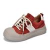 [Precio del Evento 128] Tenis de Cuero Genuino Zapatos Casuales Baotou para Mujer Modernos y Más Fáciles de Combinar Zapatos de Cuero Suave para Mujer