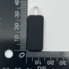Nuevos Accesorios Desmontables de Plástico Suave de PVC con Tirador de Cremallera, Cabezal de Cremallera Negro, Colgante para Maleta, Accesorios para Bolsos