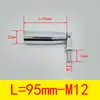 Manija Plegable Bisagra Acero al Carbono Cromado Manija Teléfono Móvil Cama Giratorio Volante Núcleo Pasante Manija de Hierro M8/M10