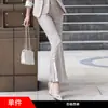 Terno Profissional Feminino Estilo Coreano Xadrez Moda Estilo Britânico Roupas de Trabalho Pequeno Terno Elegante Traje Vestido Outono e Inverno