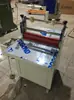 Máquina Plastificadora Tipo 500D Unilateral Máquina Plastificadora de Película Placa de Acero Inoxidable Vidrio Acrílico Máquina de Película Protectora