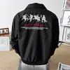 2025 Amazon transfronteiriço TEMU Xiyin popular moderno estiloso jaqueta masculina estilo hip-hop jaqueta bordada cavalo de guerra