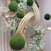 Simulação bola de musgo ninho de pássaro musgo bola de espuma floral teto macio redondo forma de bola 5 especificações