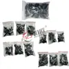 96 piezas de clips mixtos para coche adecuados para panel de moldura de puerta, placa protectora, clip de remache de nailon, sujetadores decorativos