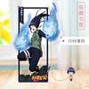 Marcador Periférico Ninja Naruto Kakashi Uchiha spot Metal Vazado Marca Secundária Papelaria Ornamentos