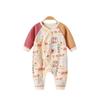 Macacão para bebê recém-nascido, macacão de bebê para primavera e outono, algodão sem costura, manga longa para bebê de 0 a 3 meses, roupa de bebê ha
