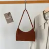 Bolso de Pana Retro Otoño e Invierno Estilo Dongdaemun Coreano para Mujer, Nuevo Bolso de Hombro de Moda, Bolso de Hombro Versátil de Tendencia