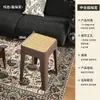 Cadeira banqueta de plástico espesso imitação de Rattan cor creme cadeira de jantar moderna extra espessa empilhável pátio atacado