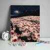 Pintura a Óleo Digital DIY Feita à Mão Caqui Ruyi Pintura Acrílica Preenchimento de Cor Pintura com Textura Pintado à Mão Cerimônia de Aniversário