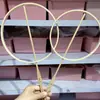 H6Yu Abanico de Seda Hecho a Mano Materiales y Accesorios DIY, Parches de Tela, Pegamento, Marco Decorativo, Decoraciones de Parches de Tela, Parches de Ribete para Bordes, Dorado