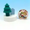 Fábrica de Origen Venta al por Mayor Personalizada Producto Nuevo de Navidad Esponja de Dedo para Polvos Marshmallow, Herramienta de Belleza Suave y que No Absorbe el Polvo