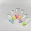 Uñas Macaron 1MM japonesas y coreanas amor estrella mini lentejuelas fluorescentes alto brillo estrella de cinco puntas parche material para uñas