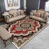 Tapete Vintage Estilo Europeu para Quarto de Casa, Cabeceira, Cobertura Completa para Sala de Estar, Hotel, Pousada, Sofá Comercial, Tapete de Piso Completo com Listras