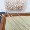 DIY Cadena Conservación Color Galvanoplastia 4mm Cadena Cristal Pendientes Pasador Gafas Mascarilla Cadena Colgante Material Decoración Cortina Interior