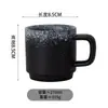 Taza de cerámica transfronteriza para vajilla, taza de agua, taza de cerámica estilo nórdico ins, taza de café para oficina y hogar, taza práctica