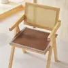 Almofada de Assento de Rattan Fresca e Respirável para Verão, para Cadeira de Escritório em Casa, Almofada Refrigerante para Longos Períodos Sentado no Verão, Almofada de Gelo