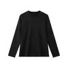 Camiseta de Manga Larga para Mujer con Cuello Alto tipo Amoniaco Líquido, Base de Algodón Mercerizado, Algodón de Fibra Larga, Se Puede Usar como Ropa Exterior, Ropa Interior Delgada Verano 2026