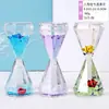 Popular en Douyin Decoraciones de Reloj de Arena Flotante de Dibujos Animados Marinos Calabaza Coche Creativo Pluma de Goteo de Aceite Inserto Juguete de Arena Movediza Líquida