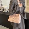 Bolso Grande de Lazo para Mujer Primavera y Verano 2024 Nuevo Simple Versátil Bolso de Hombro Popular Súper Caliente Bolso Cruzado