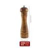 Molinillo Manual de Pimienta Salero Botella de Condimento Tarro de Condimento de Madera Molinillo de Especias 5 pulgadas 8 pulgadas 10 pulgadas Mortero y Maja