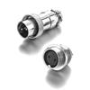 Conector de Aviación de Cuatro Núcleos 4 Núcleos Montaje Inverso Gx16-44P4T Desprendible Anti-Desconexión Duradero de Inserción Conector de Fijación