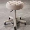 Banco de Beleza, Cadeira Giratória com Rodas para Salão de Beleza, Cadeira de Cabeleireiro, Banco Redondo para Manicure, Banco Master para Barbearia