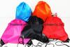 Bolsa com cordão para ciclismo no atacado e no varejo mochila esportiva de basquete bolsa para maratona bolsa com cordão de poliéster 210d LOGOTIPO imprimível