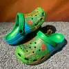 Clásico Transfronterizo Modelo Nuevo Colaboración Minecraft Versátiles Zuecos Zapatos de Playa Estilo Caricatura Accesorios de Moda