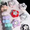 Nuevas Perlas de Flor de Rosa de Alta Resistencia con Agujeros Rectos para Llaveros de Teléfono, Cadenas de Bolsos y Accesorios de Joyería DIY